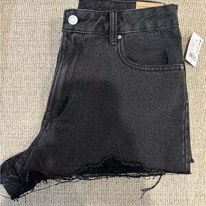 Pacific Sunwear Charcoal Denim Skirt